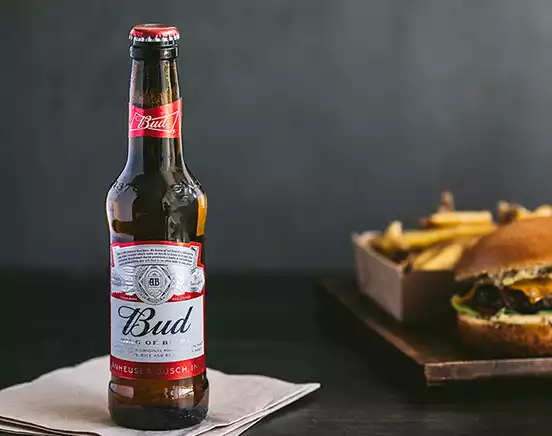 Budweiser, bière blonde américaine