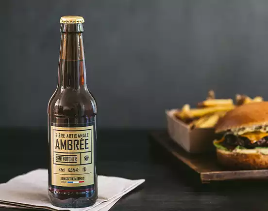 L’ambrée BB, bière artisanale française