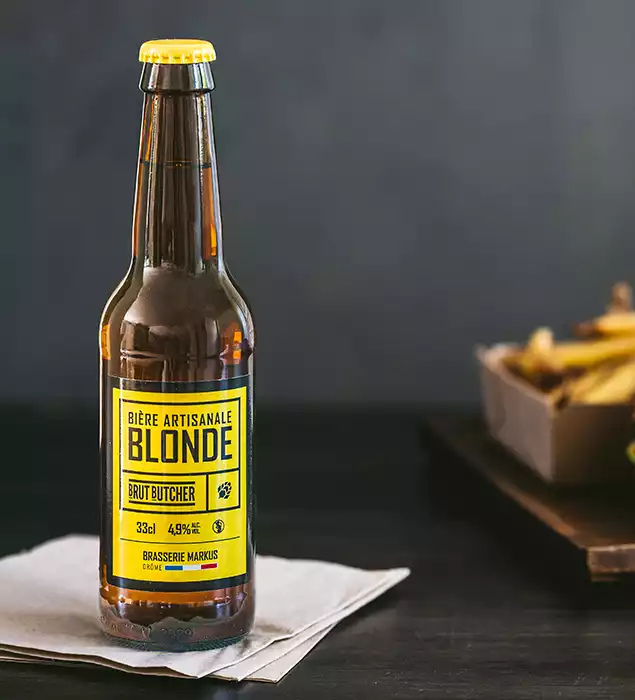 La blonde BB, bière artisanale française