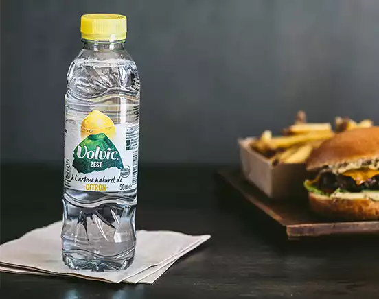 Volvic citron, eau aromatisée