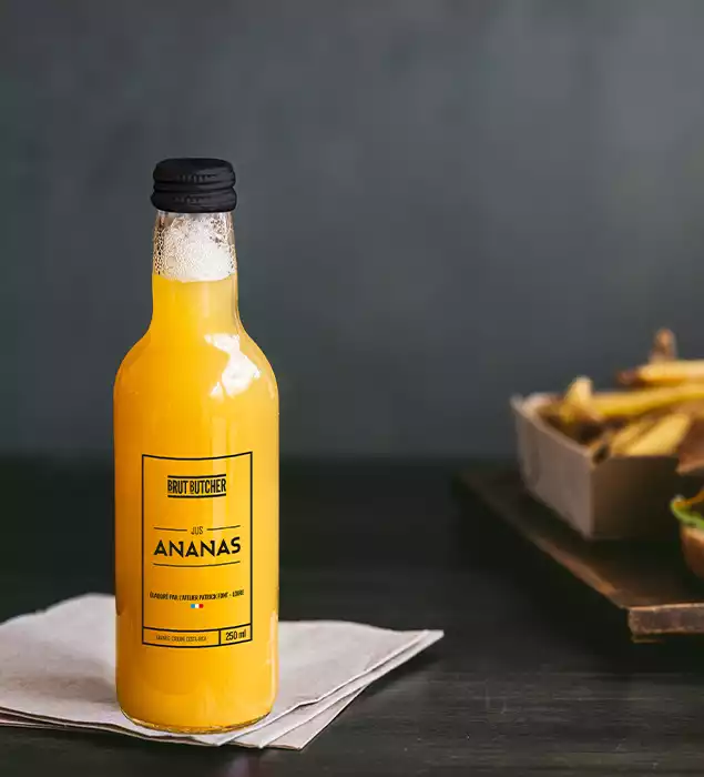 Jus ananas, jus de fruits artisanal