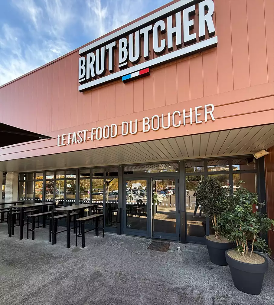 Brut Butcher votre fast-food du boucher à Seynod en Auvergne-Rhône-Alpes !